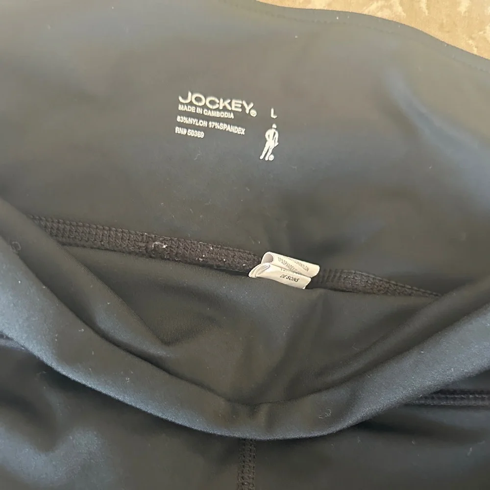 Jockey Black Performance Leggings - Picture 3 of 11